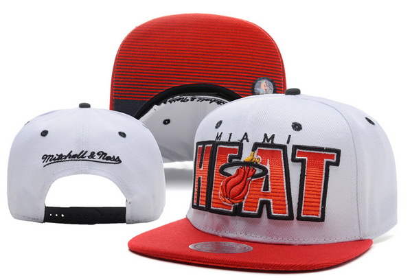 NBA Miami Heat MN Snapback Hat #125
